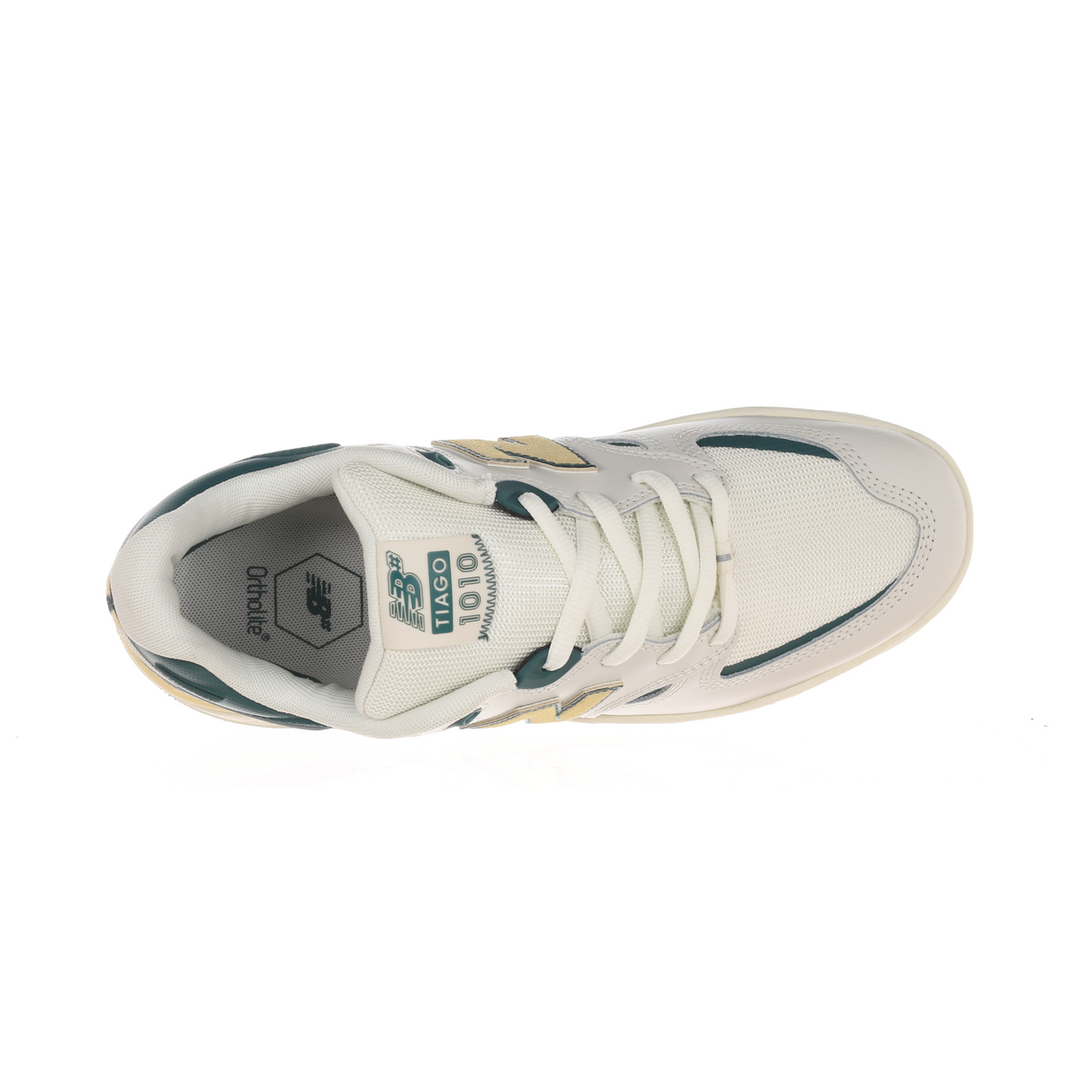 New Balance Numeric NM 1010 Shoes - White / New Spruce (NM1010AL)