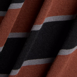 New Balance Numeric Thin Stripe T-Shirt - Black / Brown