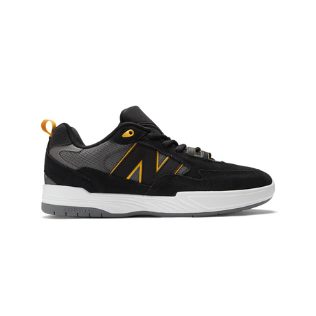 New Balance Numeric Tiago Lemos 808 Shoes - Black / Yellow (NM808WUT)