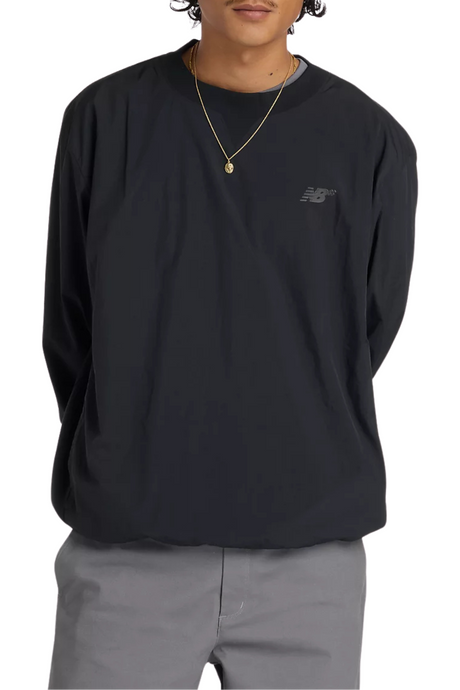 New Balance Numeric Woven Sweatshirt - Black