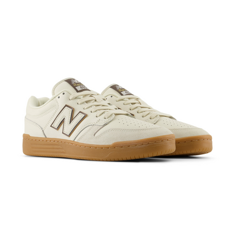 New Balance Numeric x Andrew Reynolds 480 Shoes - Sea Salt / Brown (NM480DRW)