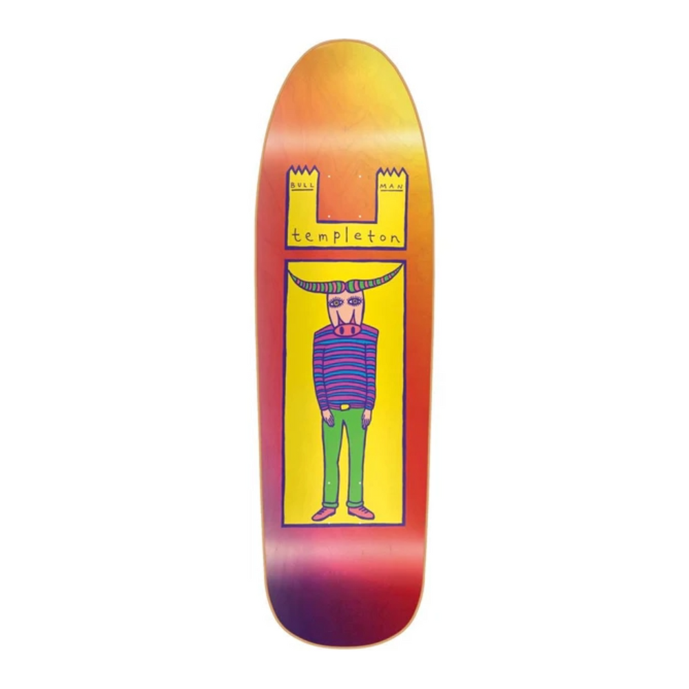 New Deal Heritage Templeton Bullman Ht Deck - Neon / 9.32"
