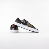 Nike SB Blazer Low GT Premium Shoes - Black / Safety Orange / Black / Photon Dust (002) - UK 10