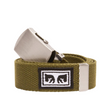 OBEY Big Boy Web Belt - Tea Leaf