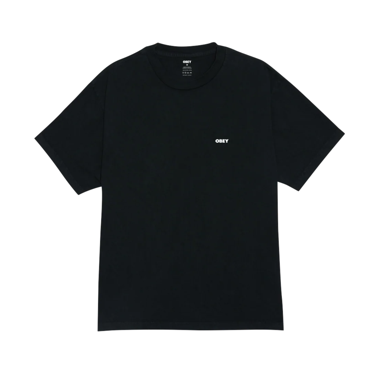 OBEY Bold Star T-Shirt - Pigment True Vintage Black