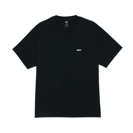 OBEY Bold Star T-Shirt - Pigment True Vintage Black
