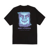 OBEY Chalky Icon T-Shirt - Black