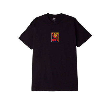 OBEY Computer T-Shirt - Black