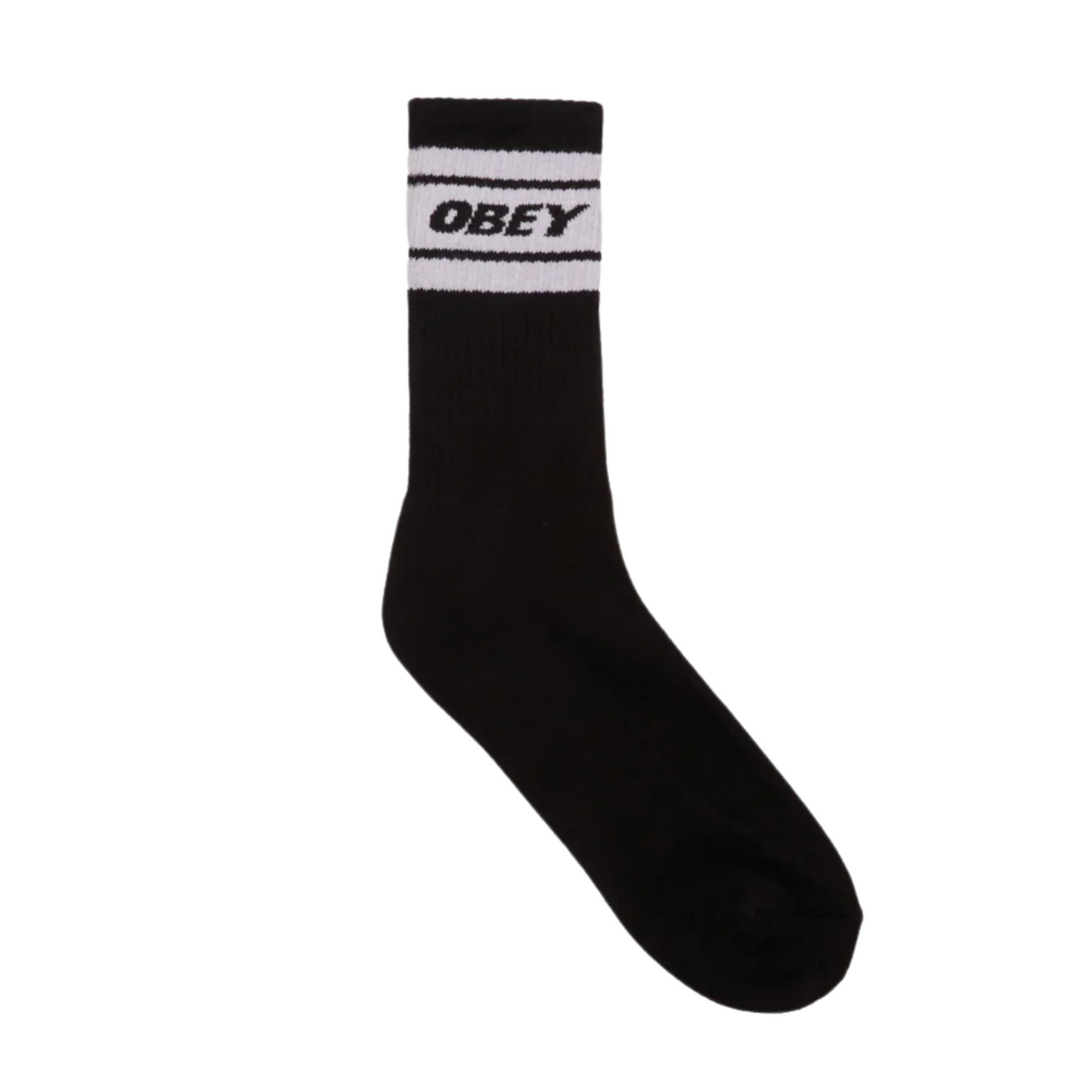 OBEY Cooper II Socks - Black / White