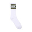 OBEY Cooper II Socks - White / Kombu Green