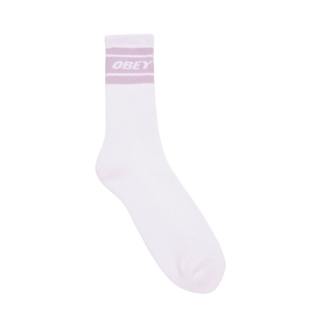 OBEY Cooper II Socks - White / Orchid Petal