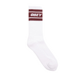 OBEY Cooper II Socks - White / Zinfandel