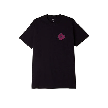 OBEY Downward Spiral T-Shirt - Black