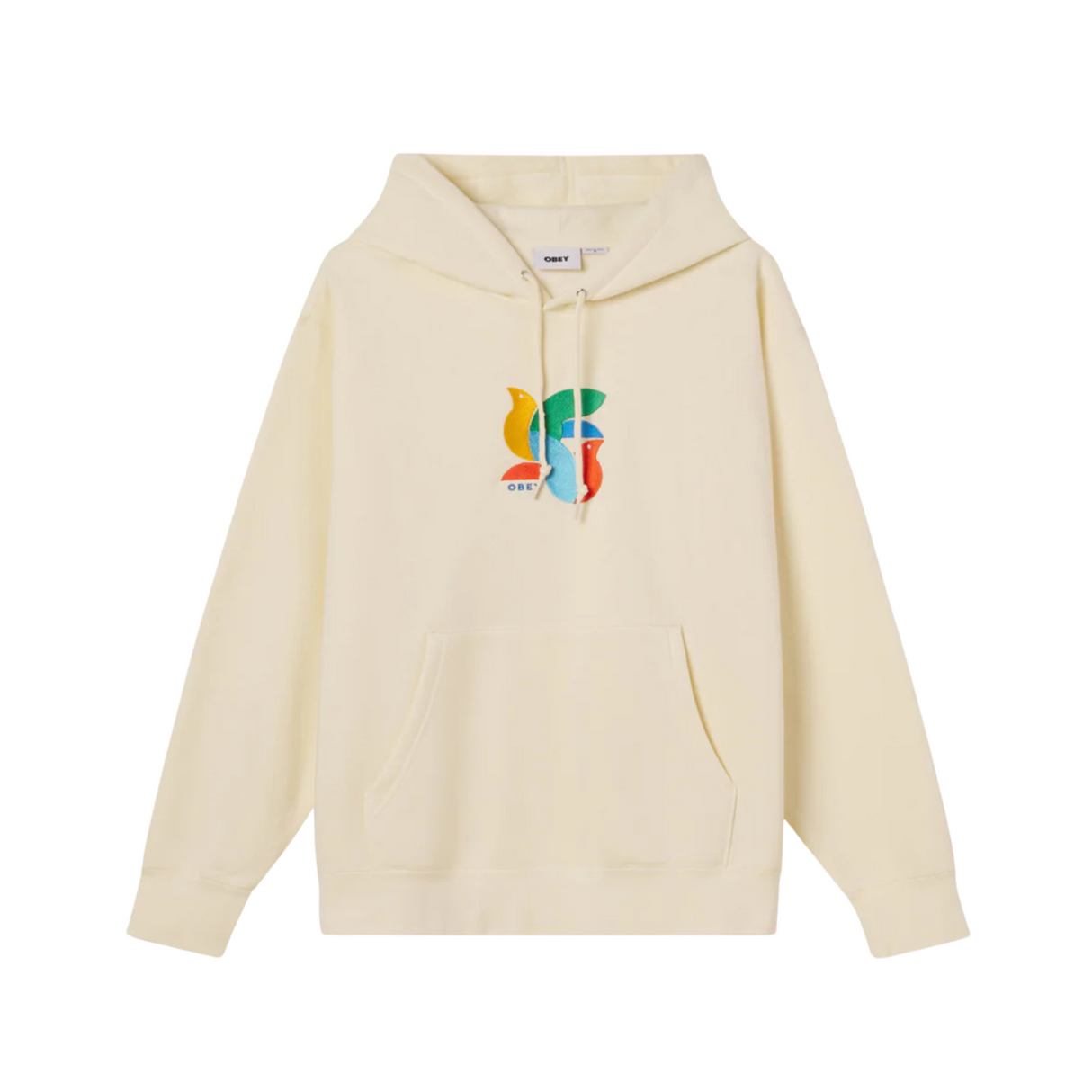 OBEY Edison Hoodie - Unbleached