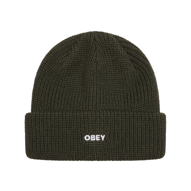 OBEY Future Beanie - Black Olive