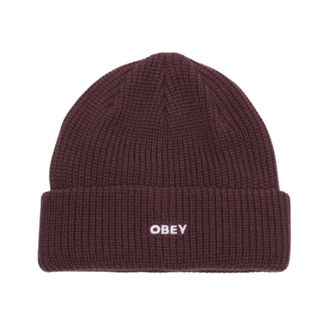 OBEY Future Beanie - Plum Perfect