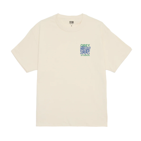 OBEY Grown With Love T-Shirt - Cream