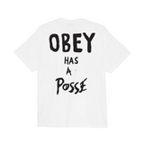 OBEY Has A Posse T-Shirt - White