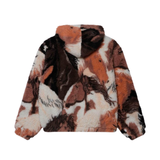 OBEY Horses Sherpa Jacket - Brown