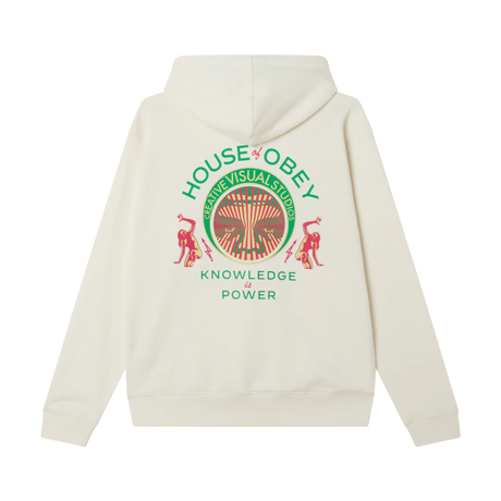 OBEY Knowledge Is Power Hoodie - Unbleached
