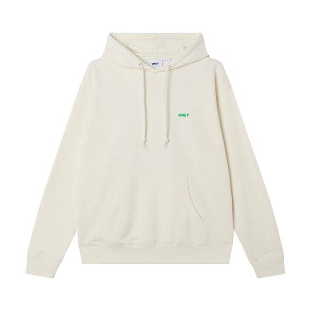 OBEY Knowledge Is Power Hoodie - Unbleached