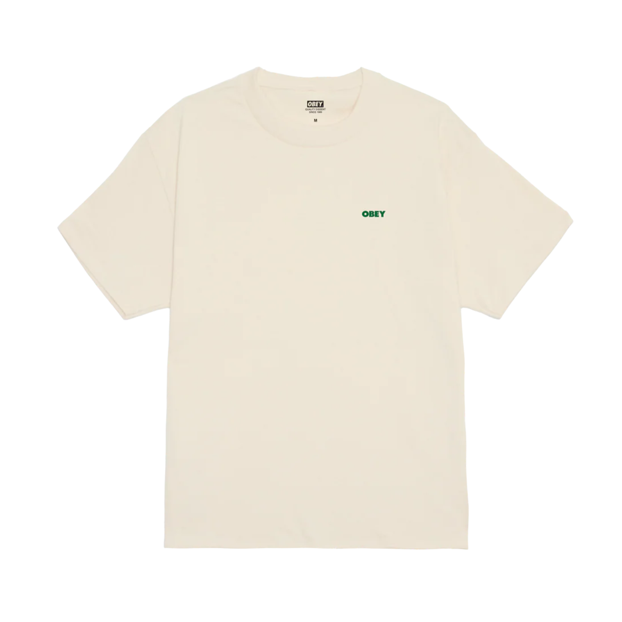 OBEY Knowledge Is Power T-Shirt - Cream
