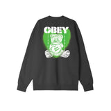 OBEY Love Hurts Sweatshirt - Black