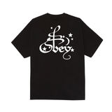 OBEY Moon & Stars T-Shirt - Black