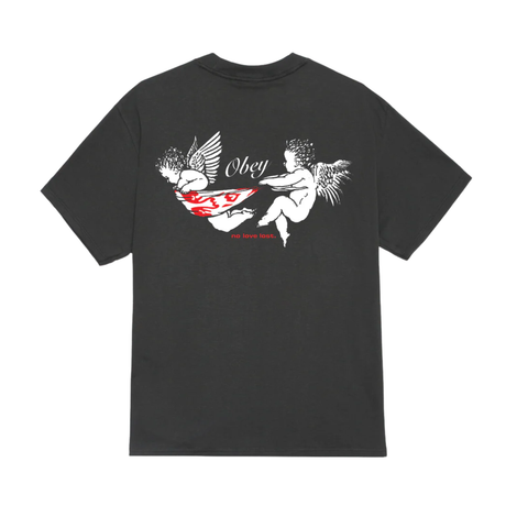 OBEY No Love Lost T-Shirt - Vintage Black