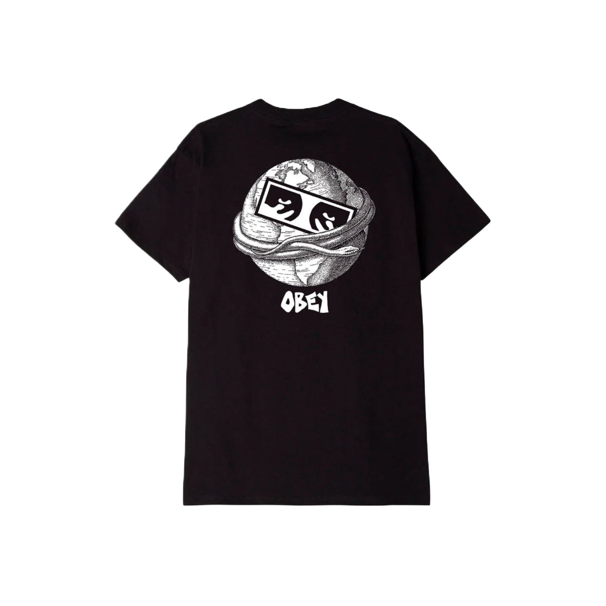 OBEY Ouroborus T-Shirt - Black