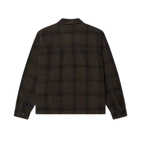 OBEY Parker Zip Shirt Jacket - Rosin