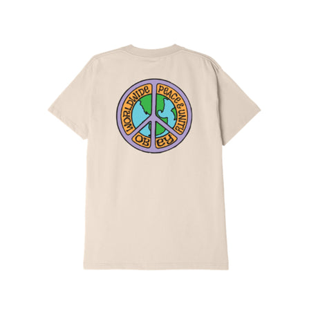 OBEY Peace & Unity T-Shirt - Cream