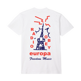 OBEY Radio Europa T-Shirt - White