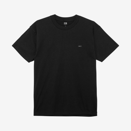 OBEY Ripped Icon T-Shirt - Black