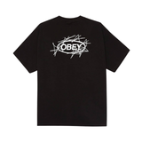 OBEY Scribble Stars T-Shirt - Black