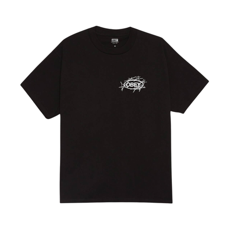 OBEY Scribble Stars T-Shirt - Black