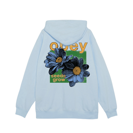 OBEY Seeds Grow Hoodie - Hydrangea