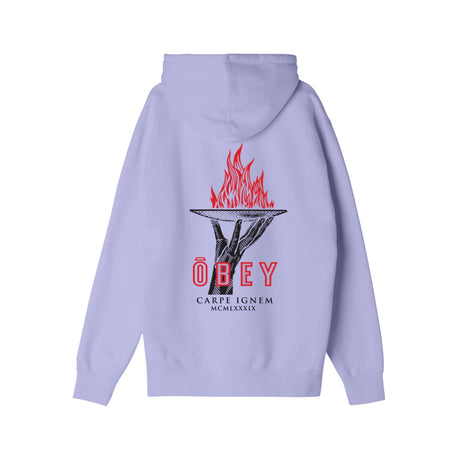 OBEY Seize Fire Hoodie - Digital Lavender