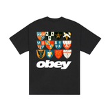 OBEY Shields T-Shirt - Vintage Black
