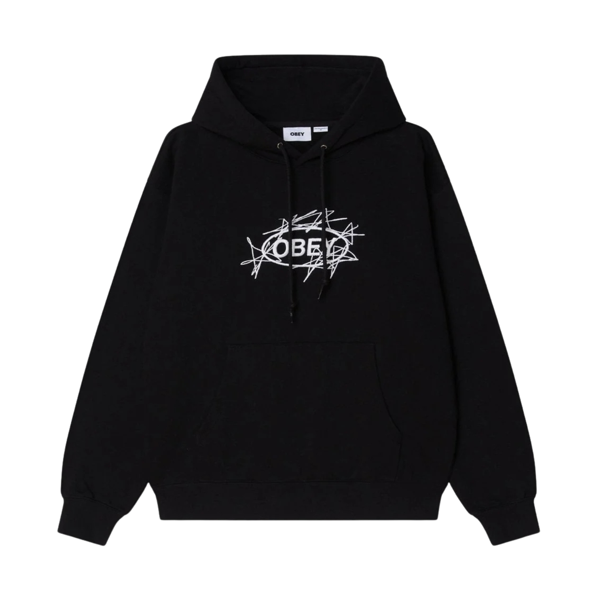 OBEY Stars Hoodie - Black