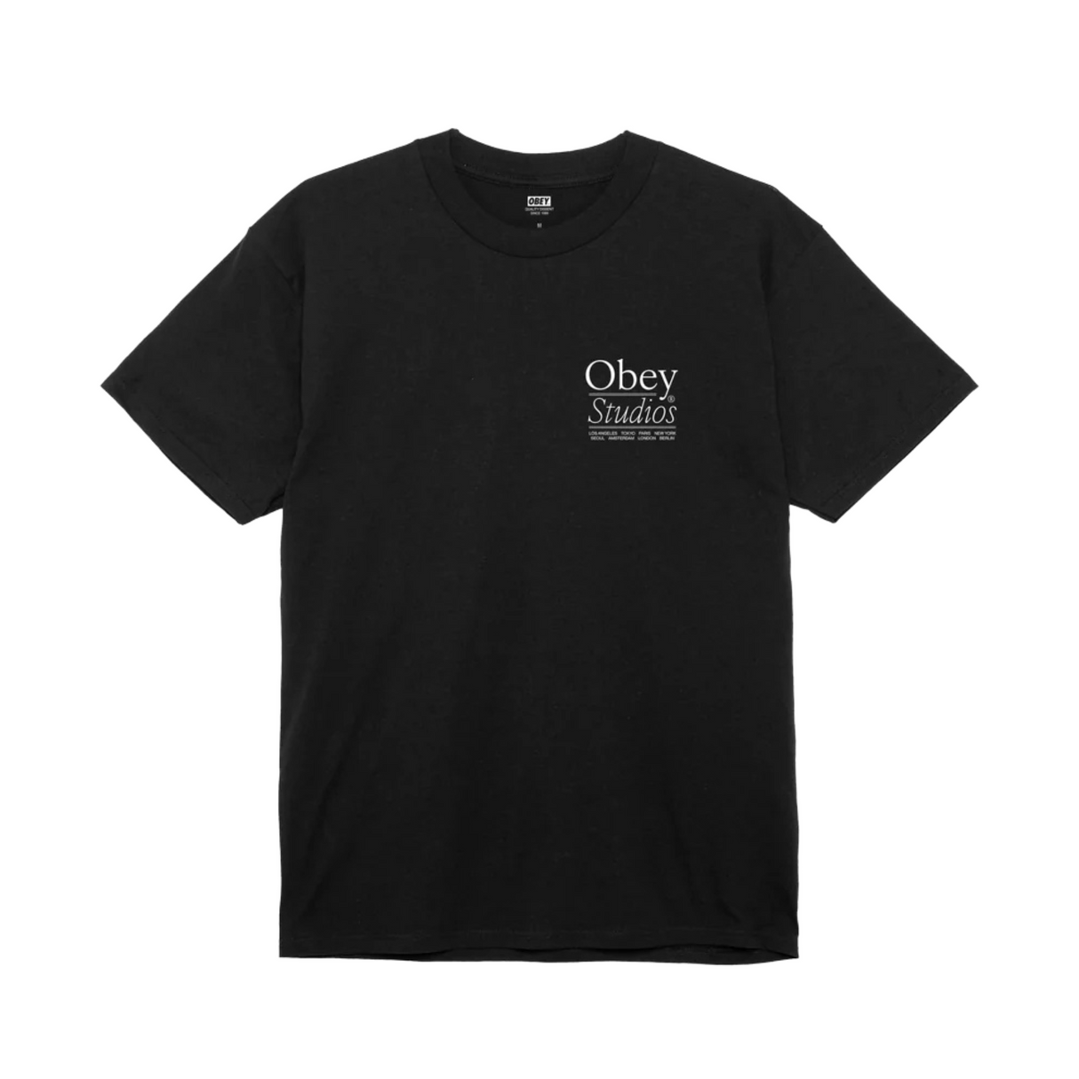 OBEY Studios T-Shirt - Black