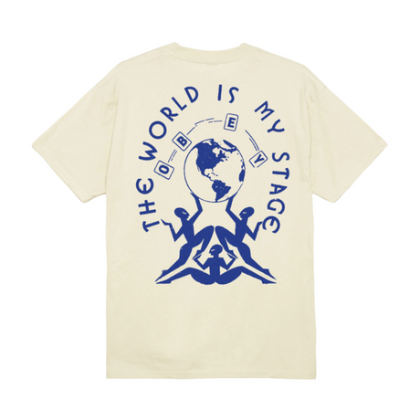 OBEY The World Is My Stage T-Shirt - White