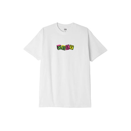 OBEY Toy Blocks T-Shirt - White