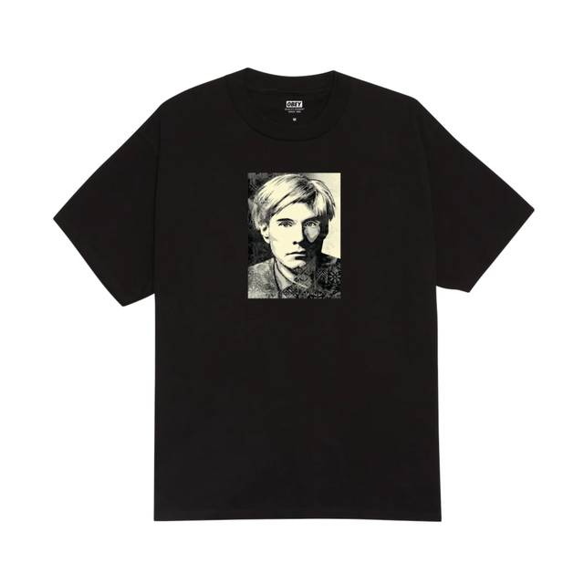 OBEY Warhol T-Shirt - Black