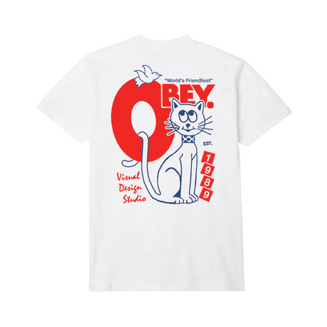 OBEY World's Frendliest T-Shirt - White