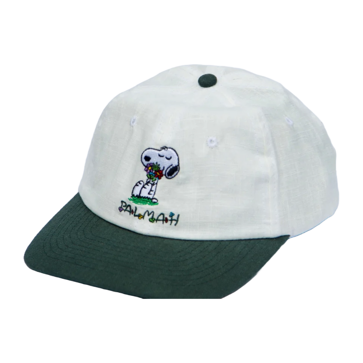 Palmah NZ Smell The Flowers Cap - Off White / Pine