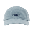 Parlez Boyd 6 Panel Cap Hat - Mid Indigo