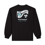 Parlez Iocus Crewneck Sweatshirt - Black / Petrol