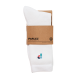 Parlez Lewis Socks - White