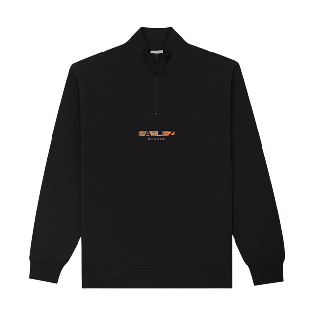Parlez Ora Quarter Zip Sweatshirt - Black